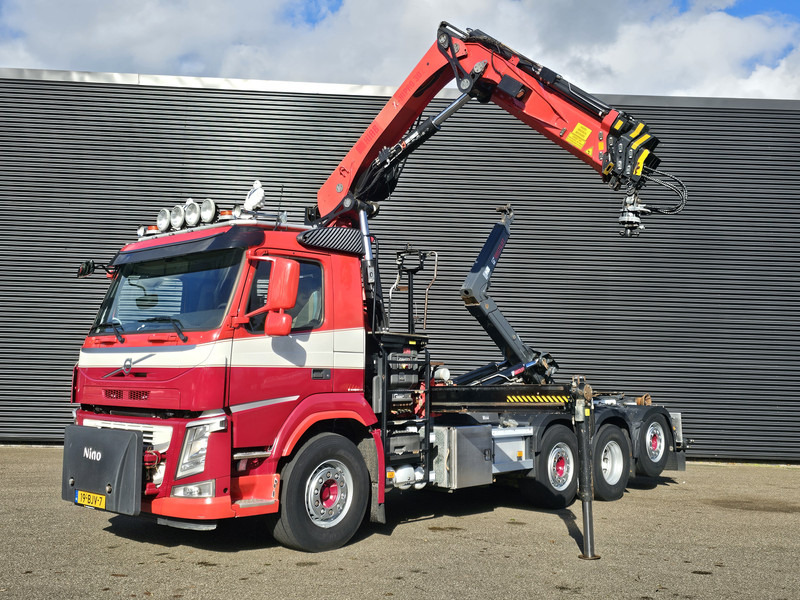 Volvo FM 420 8x2 / HIAB HOOKLIFT + 30 t/m CRANE - KRAN - Camion cu cârlig, Camion cu macara: Foto 4 Volvo FM 420 8x2 / HIAB HOOKLIFT + 30 t/m CRANE - KRAN - Camion cu cârlig, Camion cu macara: Foto 4
