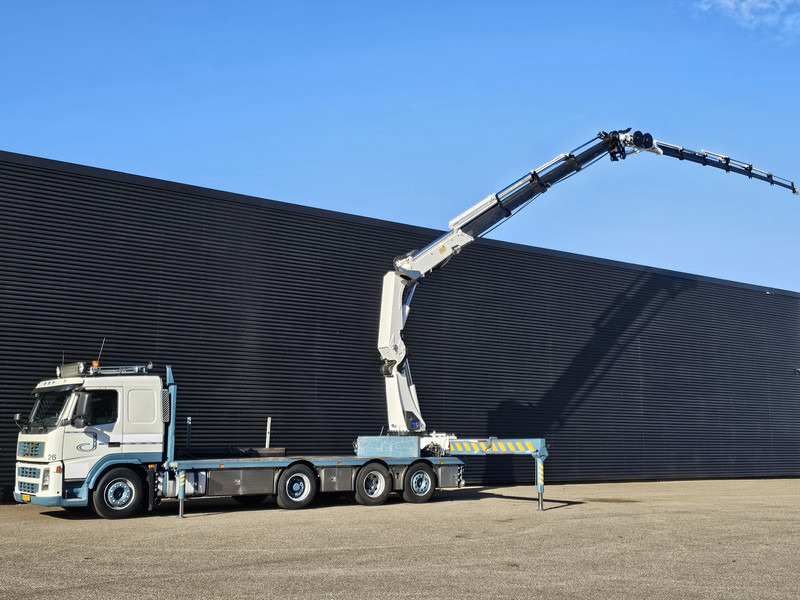 Volvo FM 420 8x2 / HMF 55 t/m CRANE + JIB - Camion cu macara: Foto 1 Volvo FM 420 8x2 / HMF 55 t/m CRANE + JIB - Camion cu macara: Foto 1