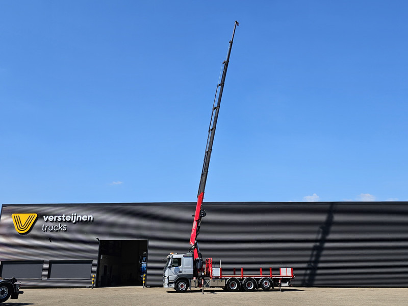 Volvo FM 460 8x4-4 / FASSI 36.5 t/m -8 x EXTENSION + WINCH - Camion platformă, Camion cu macara: Foto 4 Volvo FM 460 8x4-4 / FASSI 36.5 t/m -8 x EXTENSION + WINCH - Camion platformă, Camion cu macara: Foto 4