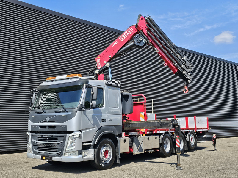 Volvo FM 460 8x4-4 / FASSI 36.5 t/m -8 x EXTENSION + WINCH - Camion cu macara: Foto 5 Volvo FM 460 8x4-4 / FASSI 36.5 t/m -8 x EXTENSION + WINCH - Camion cu macara: Foto 5