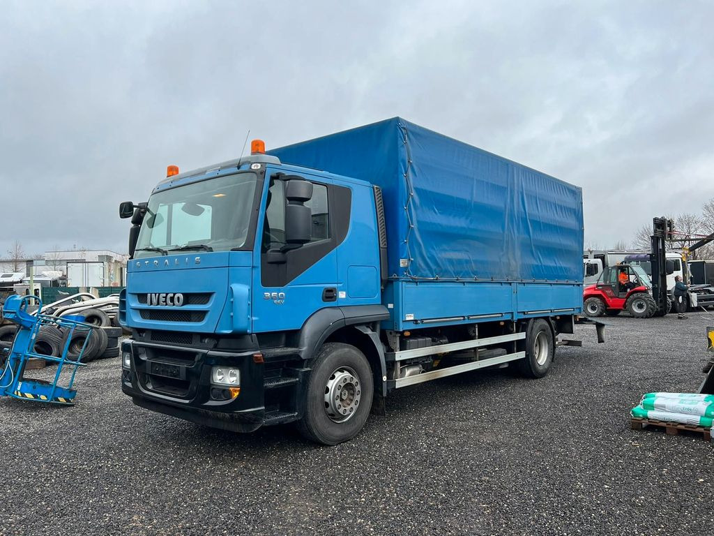 Iveco 190 360 Stralis Pritsche & Hebebühne 3 to. Top - Camion cu prelată: Foto 1 Iveco 190 360 Stralis Pritsche & Hebebühne 3 to. Top - Camion cu prelată: Foto 1