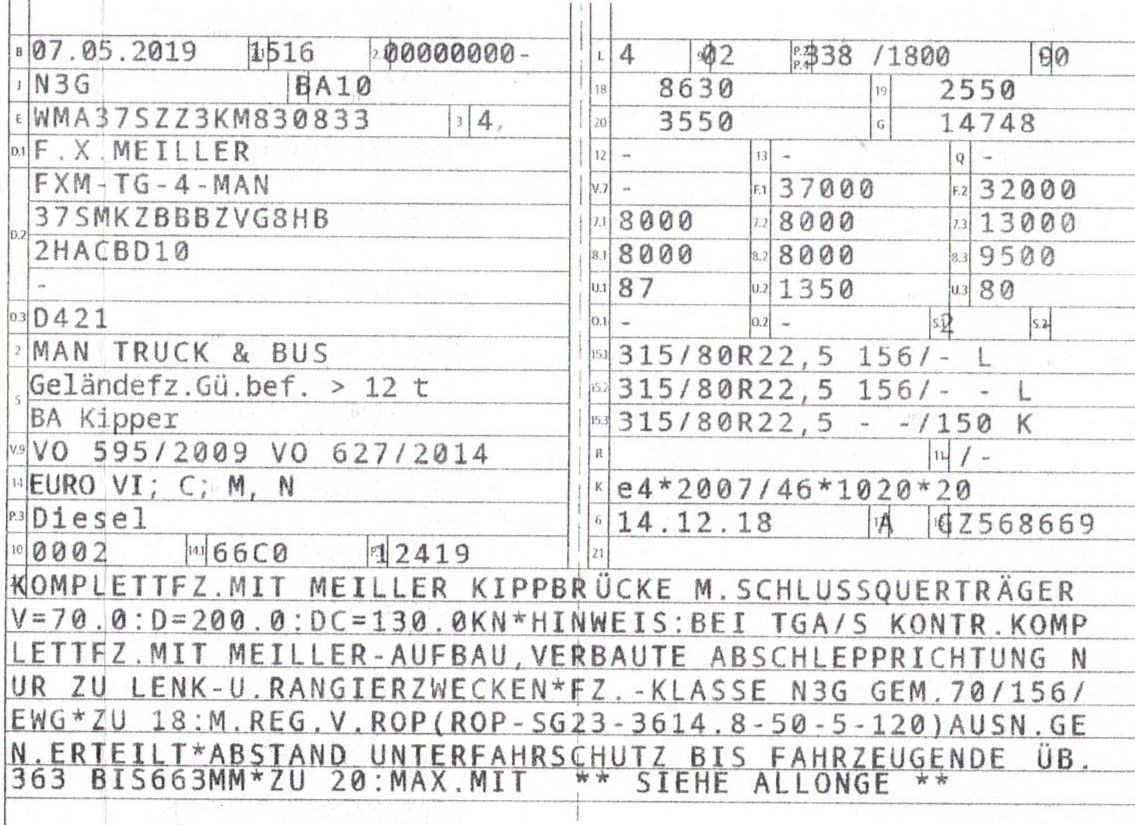 MAN 35.460 8x4 Meiller 3S. Kipper Bordmatik Retarder - Camion basculantă: Foto 2 MAN 35.460 8x4 Meiller 3S. Kipper Bordmatik Retarder - Camion basculantă: Foto 2