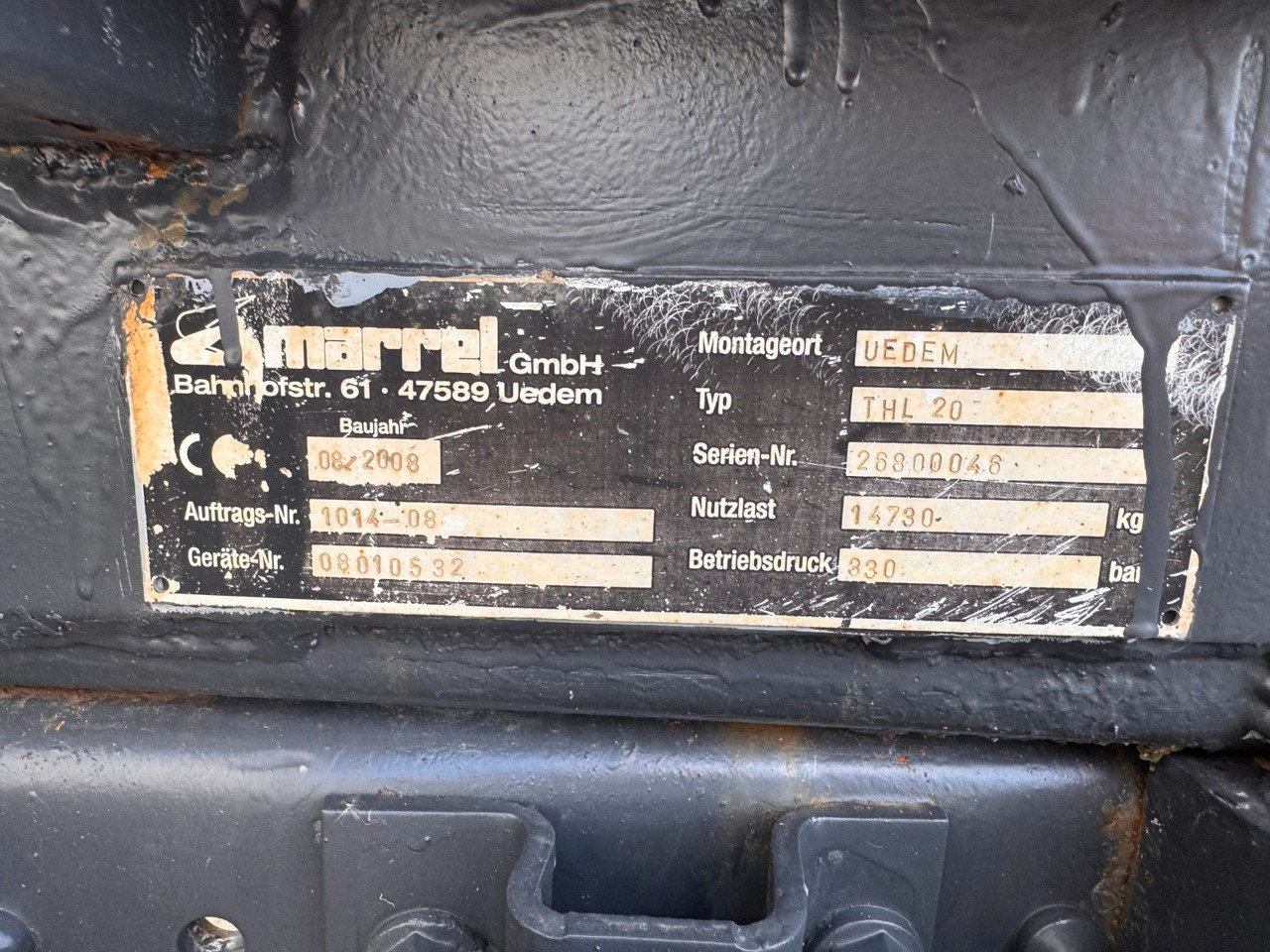 Marell Abrollkipperaufbau  3 Achser - Camion cu cârlig: Foto 4 Marell Abrollkipperaufbau  3 Achser - Camion cu cârlig: Foto 4