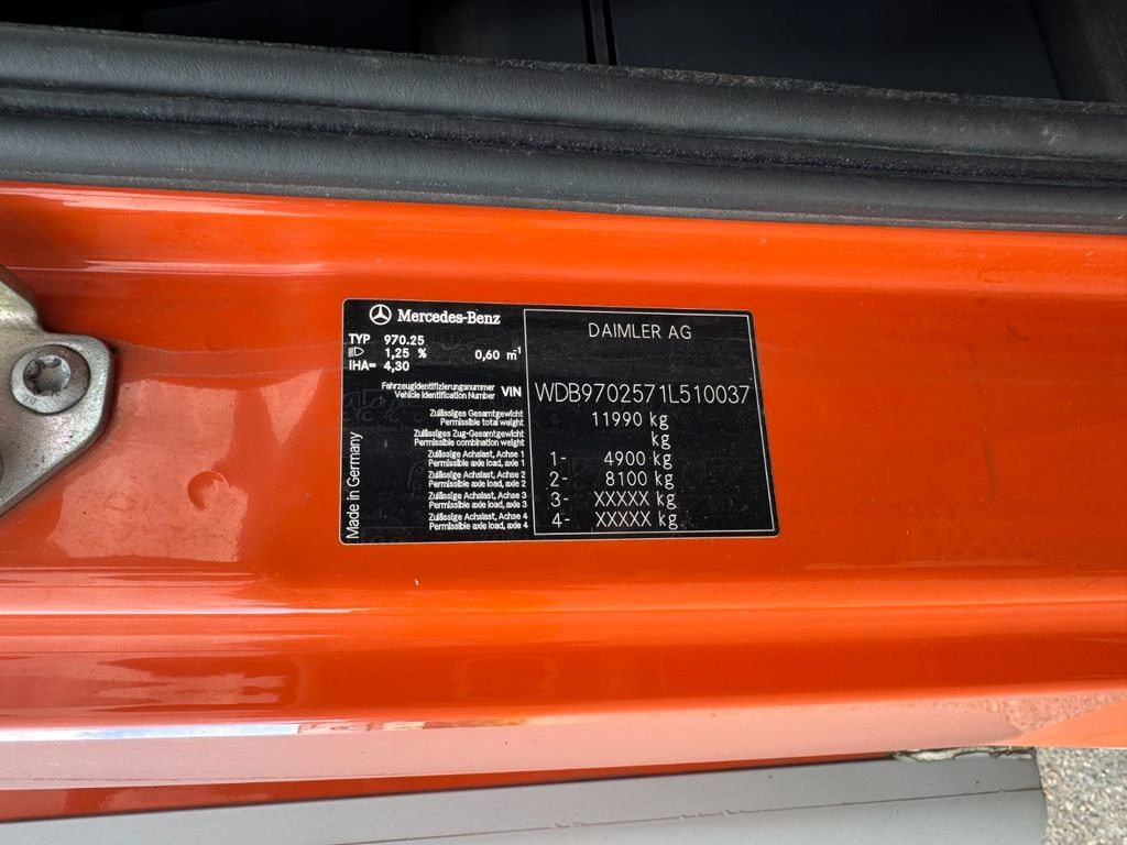 Mercedes-Benz 1224 4X2 Werkstattwagen Strom Generator Kompress - Maşină de tractare: Foto 3 Mercedes-Benz 1224 4X2 Werkstattwagen Strom Generator Kompress - Maşină de tractare: Foto 3