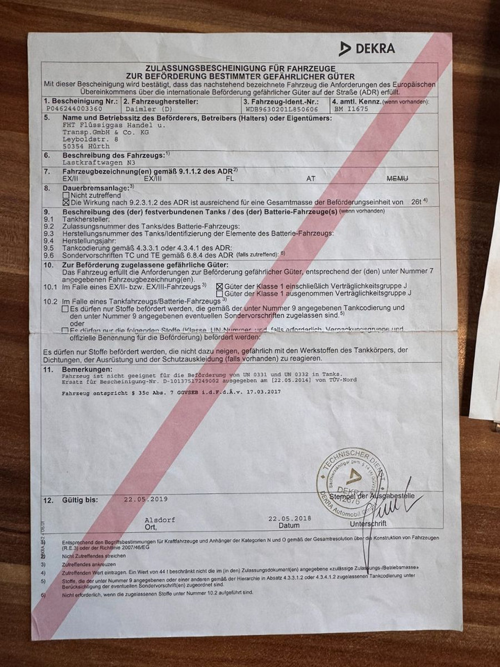 Mercedes-Benz 2536 ADR Valid & kipphydraulik für Gastank - Camion cisternă: Foto 5 Mercedes-Benz 2536 ADR Valid & kipphydraulik für Gastank - Camion cisternă: Foto 5