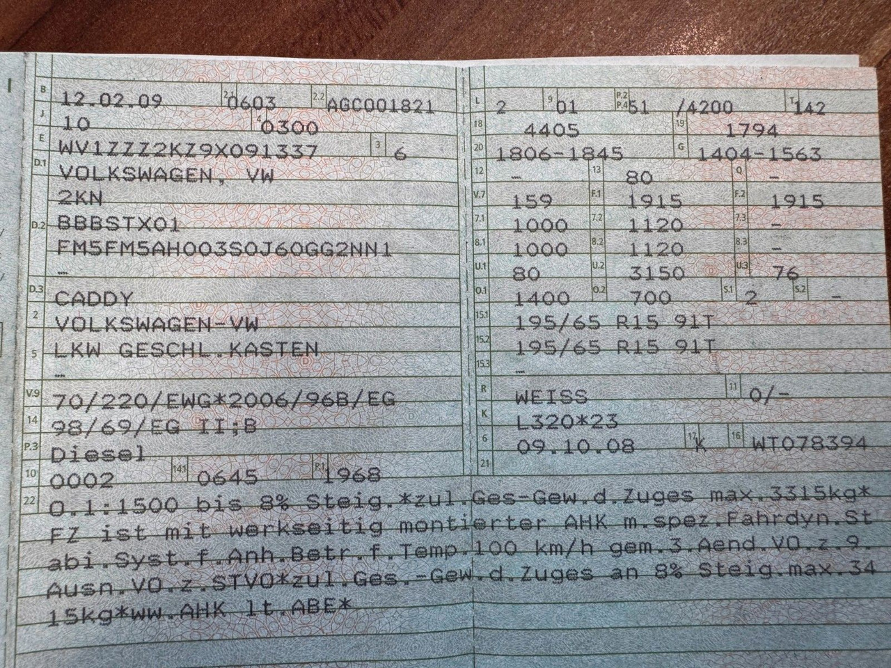 Volkswagen Caddy 69 PS Diesel - Autoutilitară compactă: Foto 2 Volkswagen Caddy 69 PS Diesel - Autoutilitară compactă: Foto 2