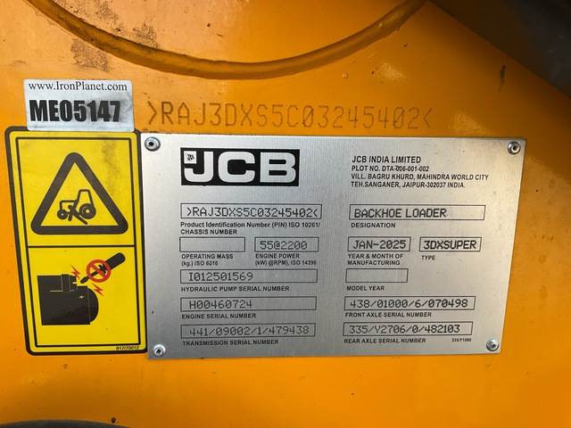 JCB 3DX - Buldoexcavator: Foto 5 JCB 3DX - Buldoexcavator: Foto 5
