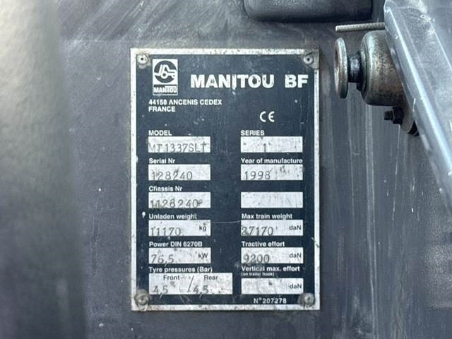 Manitou MT1337SLT - Stivuitor telescopic: Foto 5 Manitou MT1337SLT - Stivuitor telescopic: Foto 5