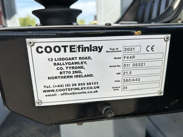 Coote Finlay F44R - Vibropresa: Foto 5 Coote Finlay F44R - Vibropresa: Foto 5