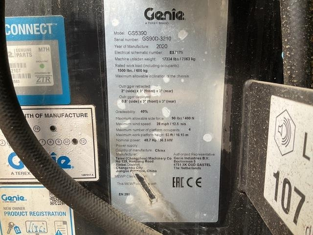 Genie GS5390 - Platforma foarfeca: Foto 5 Genie GS5390 - Platforma foarfeca: Foto 5