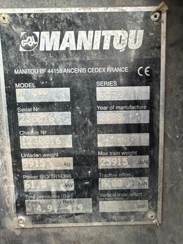 Manitou MT1435 - Stivuitor telescopic: Foto 5 Manitou MT1435 - Stivuitor telescopic: Foto 5