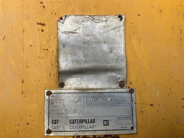 CAT 990 - Încărcător frontal pe pneuri: Foto 5 CAT 990 - Încărcător frontal pe pneuri: Foto 5