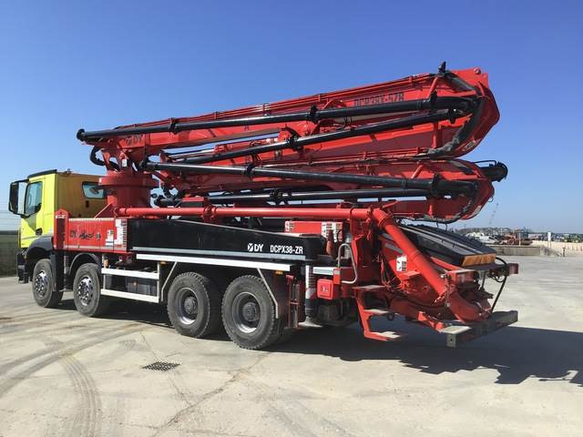 Mercedes-Benz Arocs 4143 - Autopompă de beton: Foto 2 Mercedes-Benz Arocs 4143 - Autopompă de beton: Foto 2