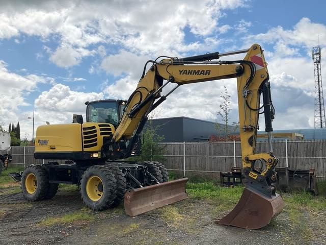 Yanmar B110W - Excavator pe roţi: Foto 4 Yanmar B110W - Excavator pe roţi: Foto 4