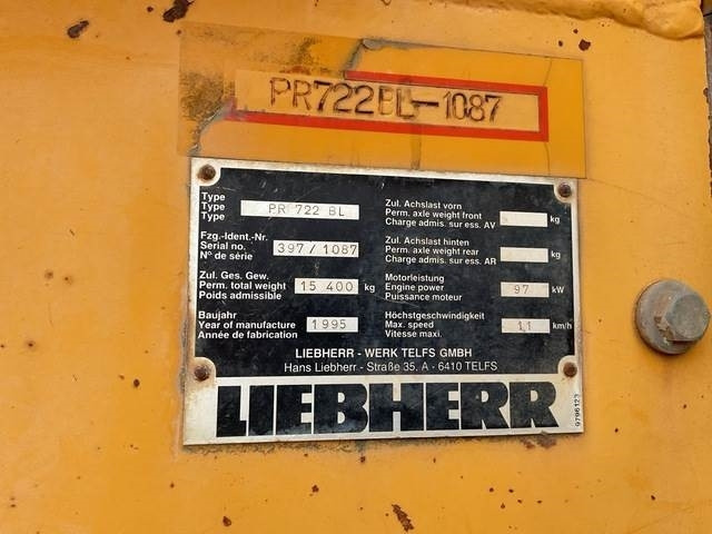 Liebherr PR722BL - Buldozer: Foto 5 Liebherr PR722BL - Buldozer: Foto 5