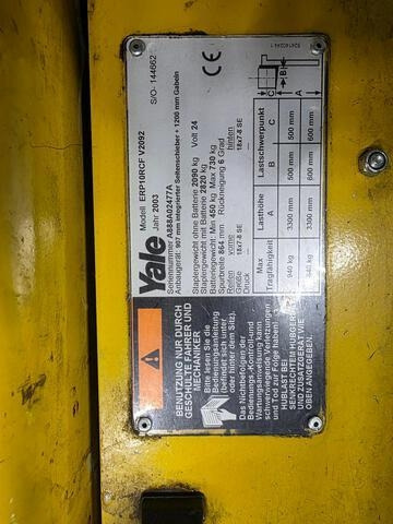 Yale ERP10RCF V2092 - Electrostivuitor: Foto 2 Yale ERP10RCF V2092 - Electrostivuitor: Foto 2