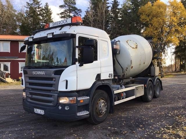 Scania P420LB - Autobetonieră: Foto 1 Scania P420LB - Autobetonieră: Foto 1
