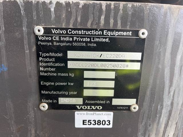 Volvo EC220DB - Excavator pe şenile: Foto 5 Volvo EC220DB - Excavator pe şenile: Foto 5