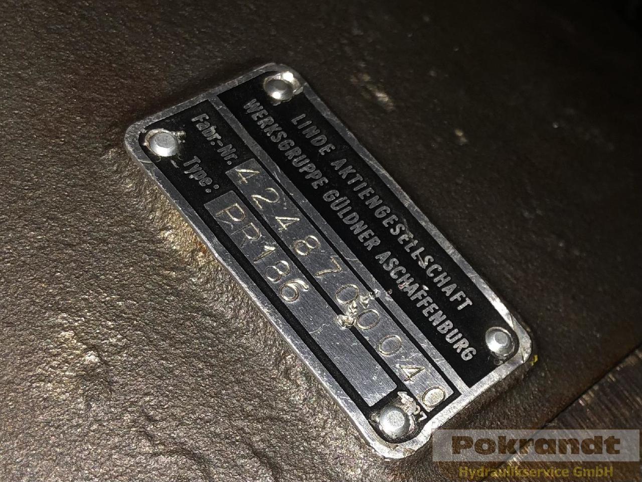 Linde PR 186 - Pompa hidraulica: Foto 2 Linde PR 186 - Pompa hidraulica: Foto 2