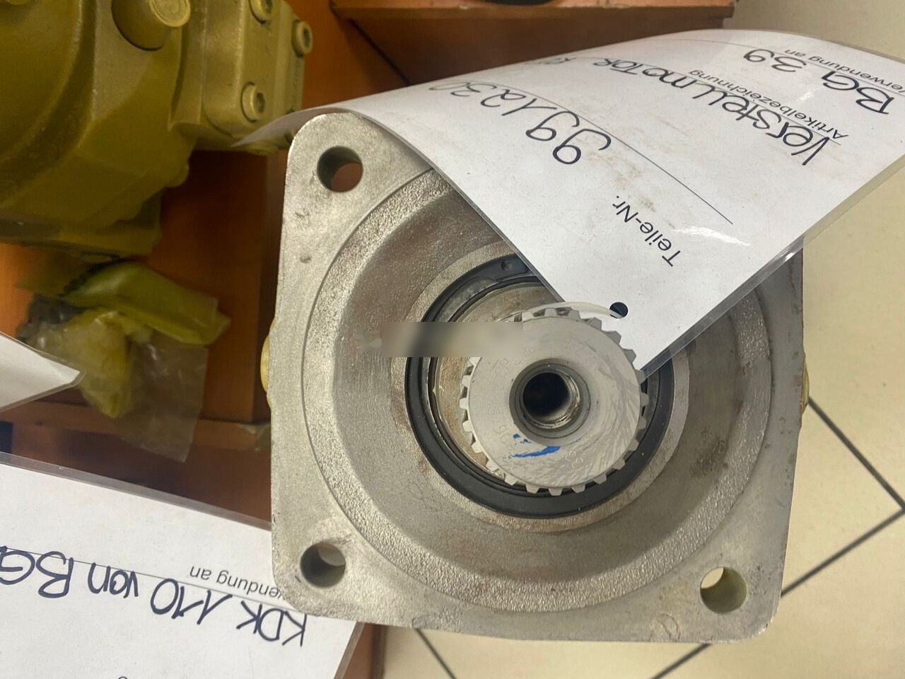 Rexroth KDK110 VON BGM, 35 R902170107 for pile driver - Motor hidraulic: Foto 4 Rexroth KDK110 VON BGM, 35 R902170107 for pile driver - Motor hidraulic: Foto 4