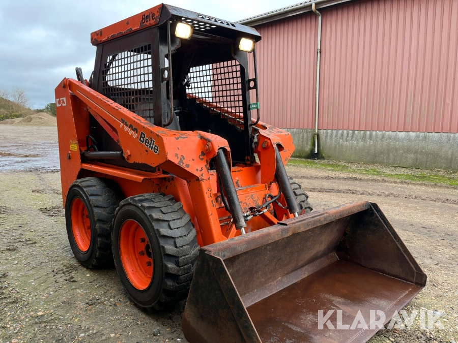 Minilæsser Belle 7600 med redskaber - Încărcător frontal pe pneuri: Foto 2 Minilæsser Belle 7600 med redskaber - Încărcător frontal pe pneuri: Foto 2