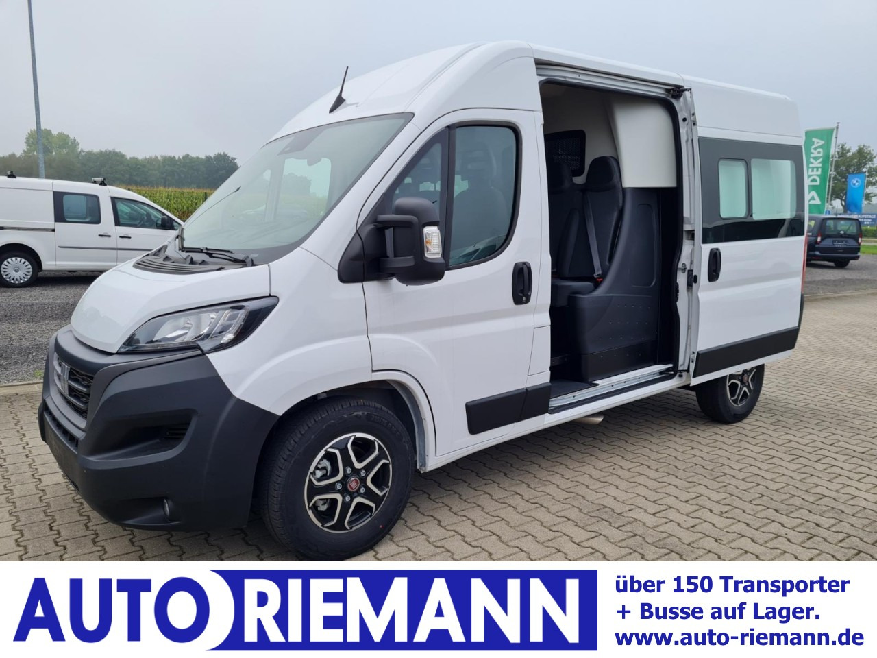 Fiat Ducato 35 Kasten Doka 7-Sitze 2x Schiebetür Maxi L2H2 - Dubă, Autoutilitară cabină dublă: Foto 1 Fiat Ducato 35 Kasten Doka 7-Sitze 2x Schiebetür Maxi L2H2 - Dubă, Autoutilitară cabină dublă: Foto 1