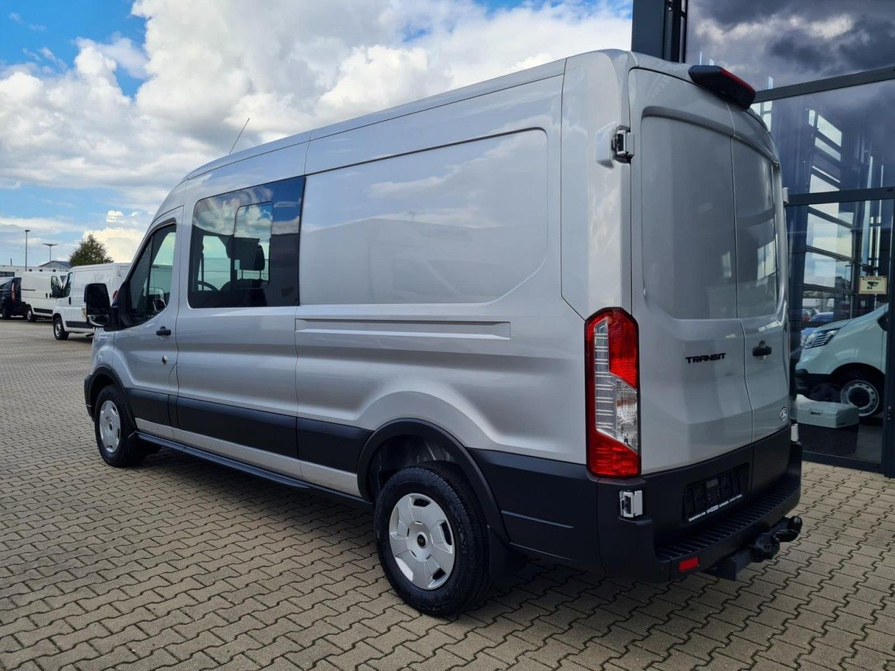 Dubă, Autoutilitară cabină dublă Ford Transit 3,5t Kasten Doka TDCi L3 Trend AHK PDC K: Foto 6