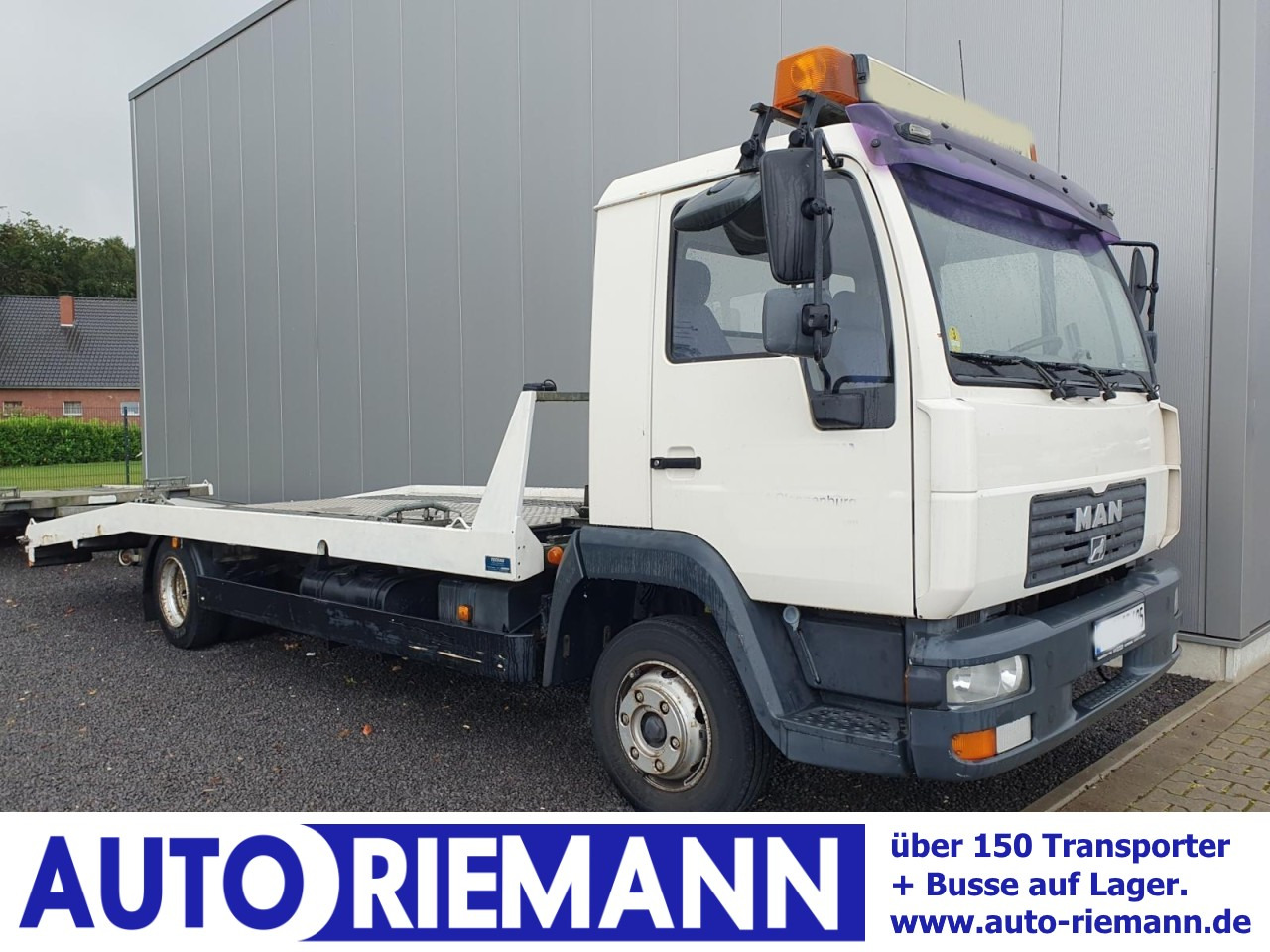 Man LE 8.180 Autotransporter evtl. mit Anhänger - Camion transport auto: Foto 1 Man LE 8.180 Autotransporter evtl. mit Anhänger - Camion transport auto: Foto 1