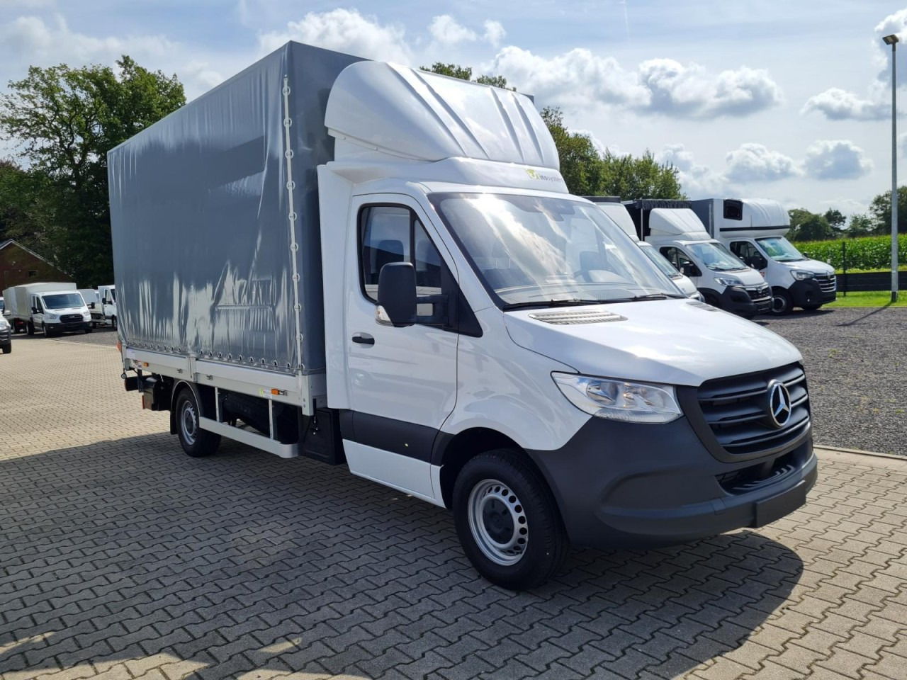 Mercedes-Benz Sprinter 315 RWD Pritsche Schiebe Plane LBW KLIMA TEMPOMAT - Autoutilitară cu prelată: Foto 4 Mercedes-Benz Sprinter 315 RWD Pritsche Schiebe Plane LBW KLIMA TEMPOMAT - Autoutilitară cu prelată: Foto 4