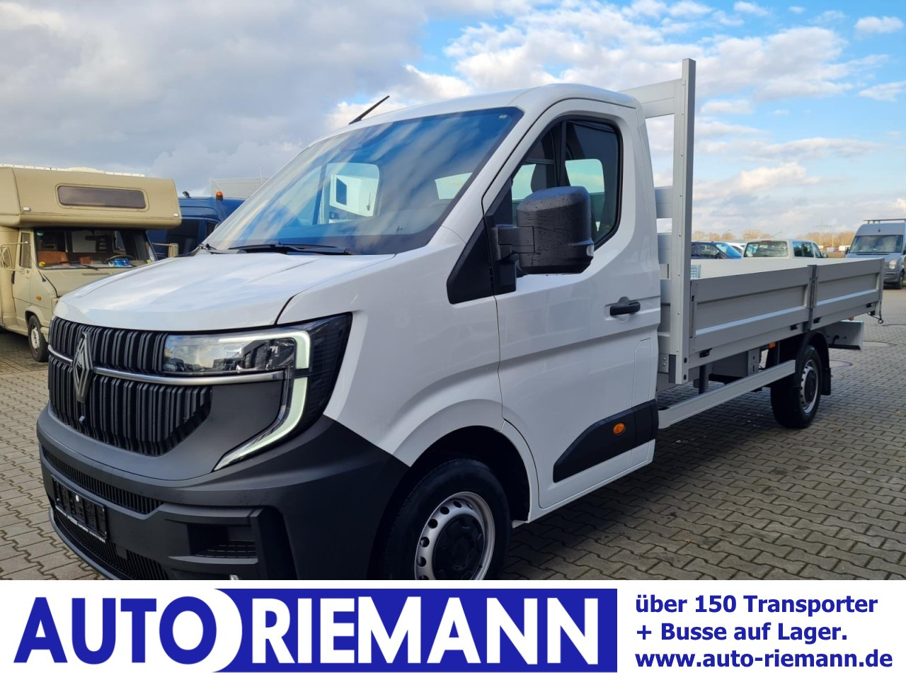 Renault Master New 35 Pritsche lang KLIMA KOMFORT TEMPOMAT - Autoutilitară cu platformă: Foto 1 Renault Master New 35 Pritsche lang KLIMA KOMFORT TEMPOMAT - Autoutilitară cu platformă: Foto 1