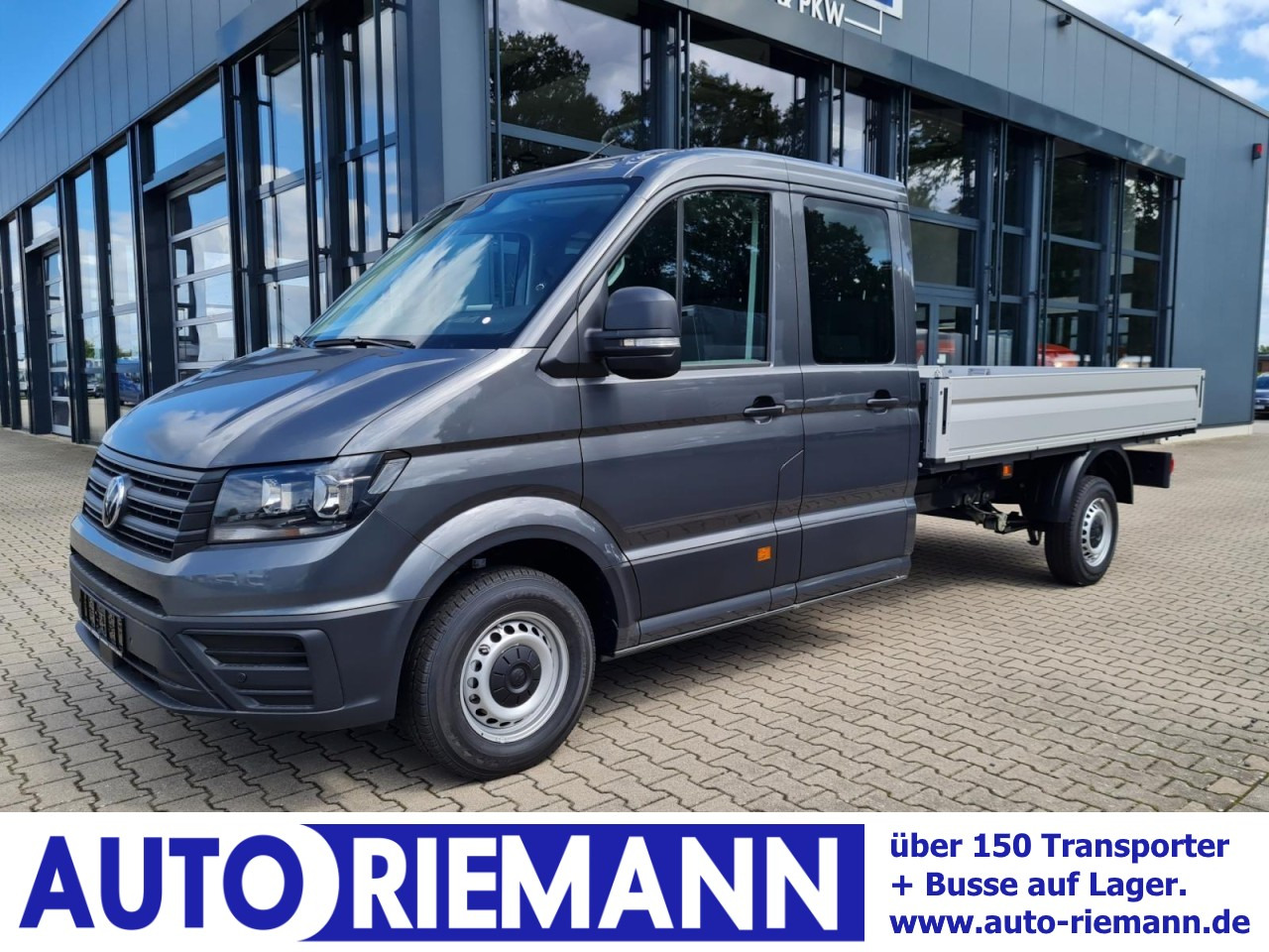 Volkswagen Crafter 35 DOKA 7-Sitze Maxi L4 KLIMA TEMPOMAT - Autoutilitară cu platformă, Autoutilitară cabină dublă: Foto 1 Volkswagen Crafter 35 DOKA 7-Sitze Maxi L4 KLIMA TEMPOMAT - Autoutilitară cu platformă, Autoutilitară cabină dublă: Foto 1