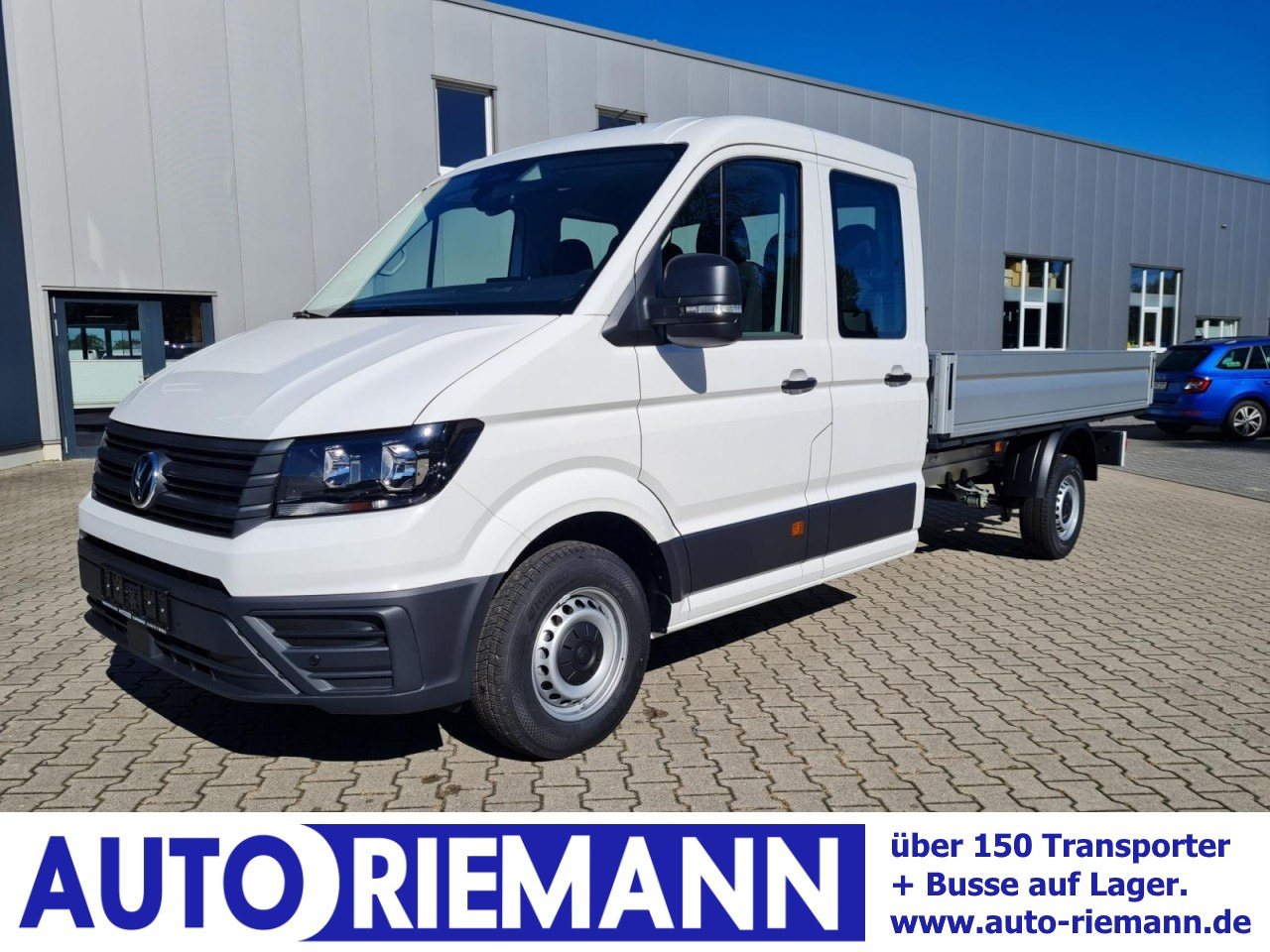 Volkswagen Crafter 35 DOKA 7-Sitze lang L4 KLIMA TEMPOMAT - Autoutilitară cu platformă, Autoutilitară cabină dublă: Foto 1 Volkswagen Crafter 35 DOKA 7-Sitze lang L4 KLIMA TEMPOMAT - Autoutilitară cu platformă, Autoutilitară cabină dublă: Foto 1