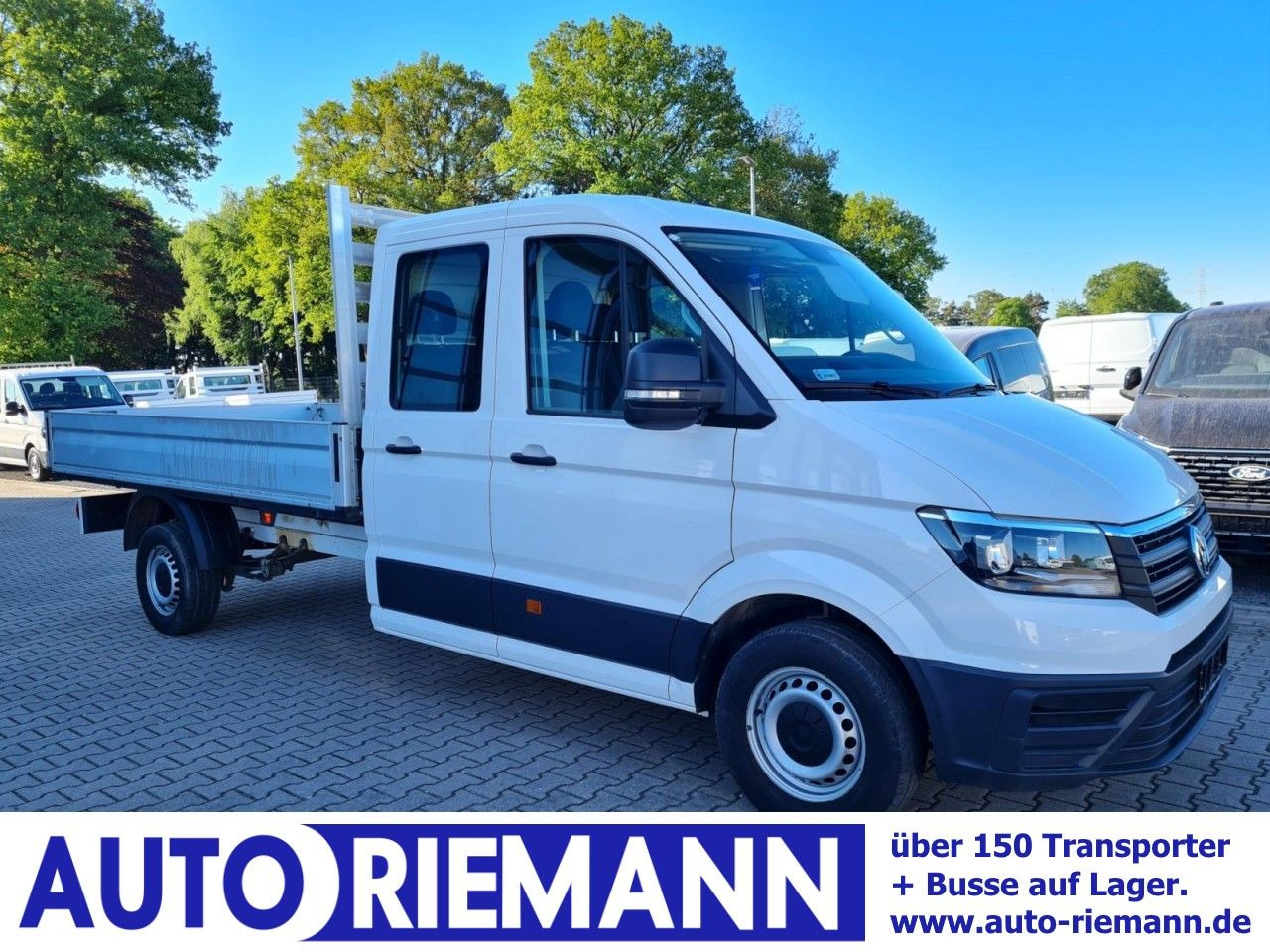 Volkswagen Crafter 35 Doka TDI lang AHK Klima - Autoutilitară cu platformă, Autoutilitară cabină dublă: Foto 1 Volkswagen Crafter 35 Doka TDI lang AHK Klima - Autoutilitară cu platformă, Autoutilitară cabină dublă: Foto 1
