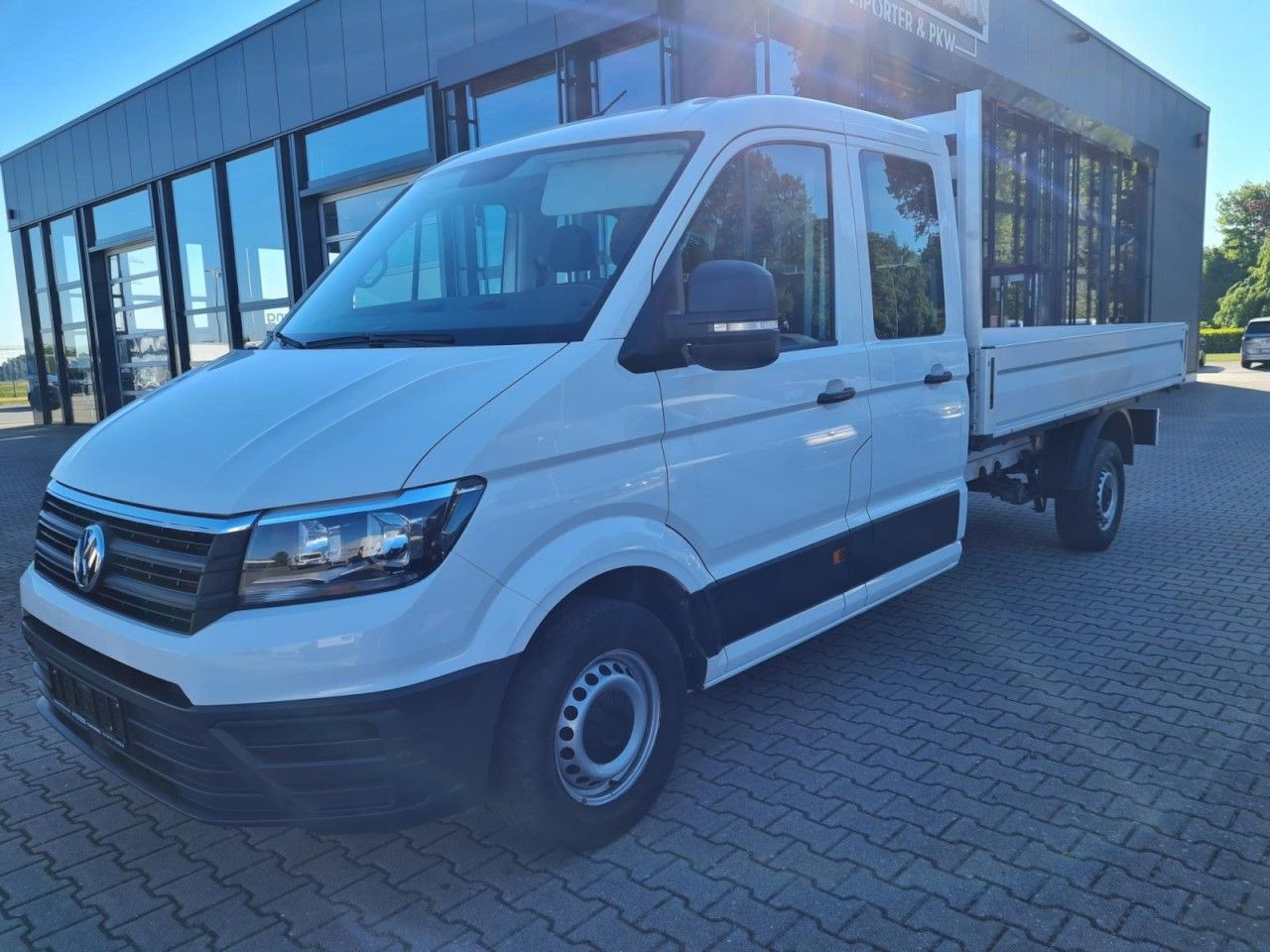 Volkswagen Crafter 35 Doka TDI lang AHK Klima - Autoutilitară cu platformă, Autoutilitară cabină dublă: Foto 3 Volkswagen Crafter 35 Doka TDI lang AHK Klima - Autoutilitară cu platformă, Autoutilitară cabină dublă: Foto 3