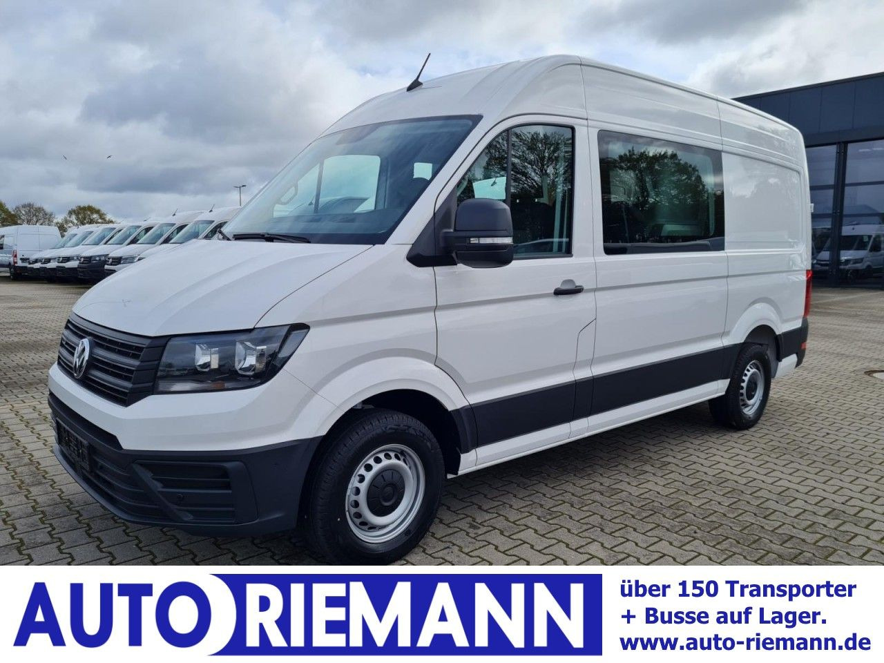Dubă, Autoutilitară cabină dublă Volkswagen Crafter 35 Kasten PLUS MIXTO DOKA 4motion L3H3: Foto 1