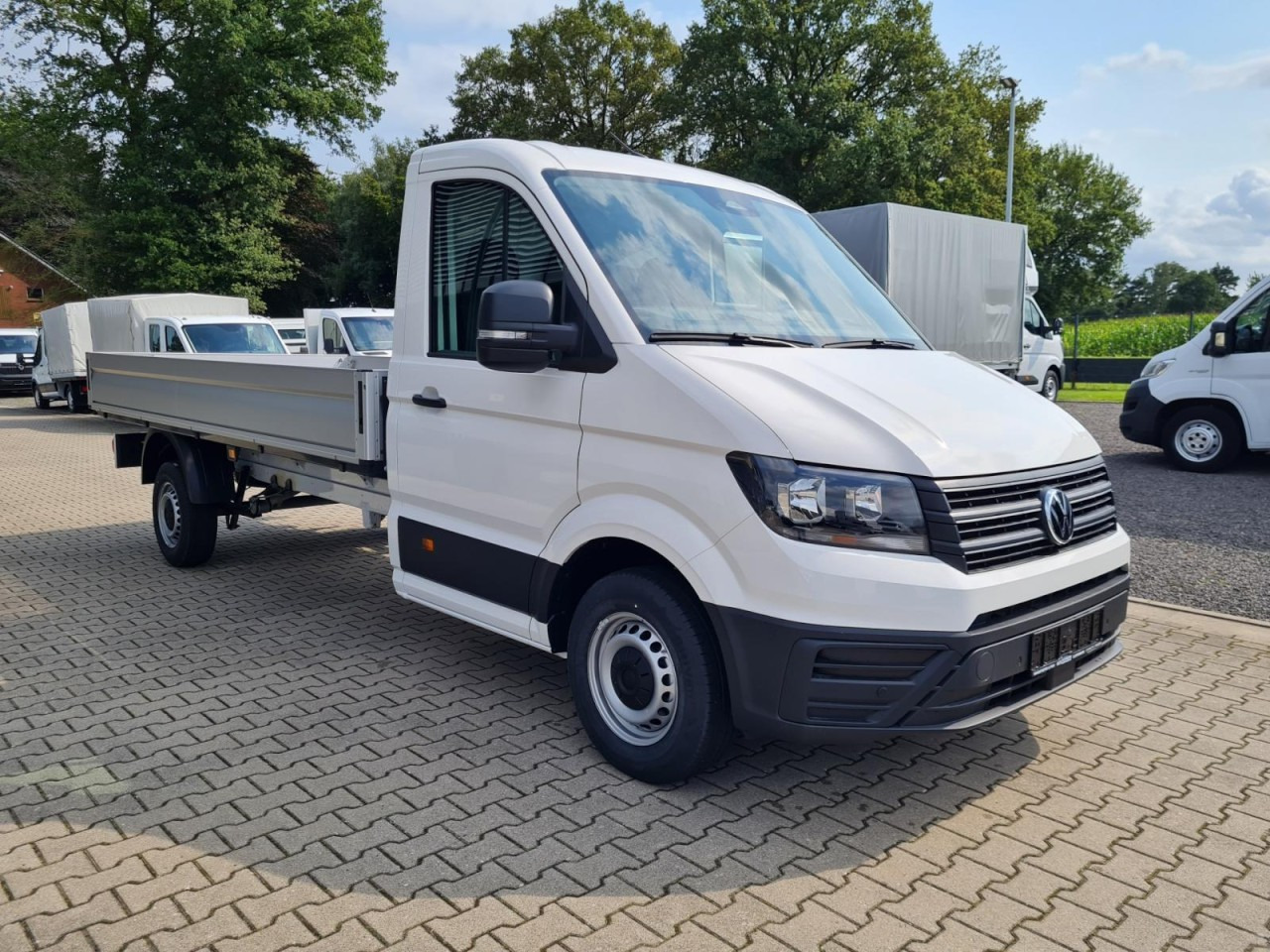 Volkswagen Crafter 35 Pritsche L4 lang KLIMA NAVI/APP TEMPOMAT - Autoutilitară cu platformă: Foto 3 Volkswagen Crafter 35 Pritsche L4 lang KLIMA NAVI/APP TEMPOMAT - Autoutilitară cu platformă: Foto 3