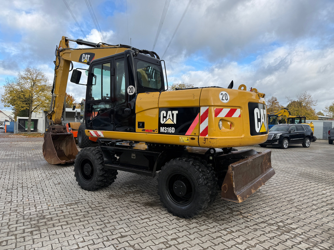 CATERPILLAR M316D Mobilbagger OQ 70/55 Klima - Excavator: Foto 5 CATERPILLAR M316D Mobilbagger OQ 70/55 Klima - Excavator: Foto 5
