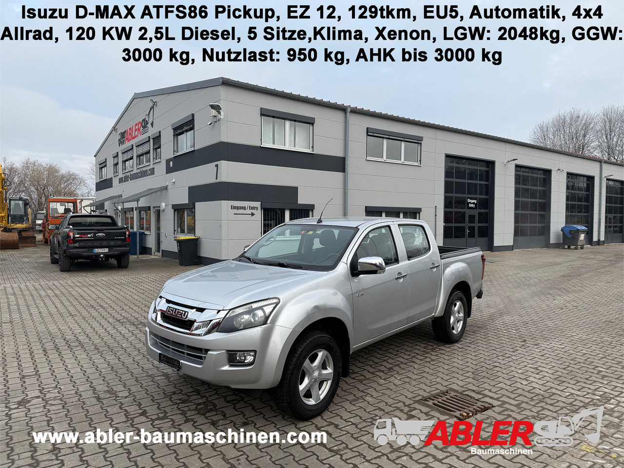 Isuzu DMAX 2,5 Pickup Automatik - Pick-up: Foto 1 Isuzu DMAX 2,5 Pickup Automatik - Pick-up: Foto 1