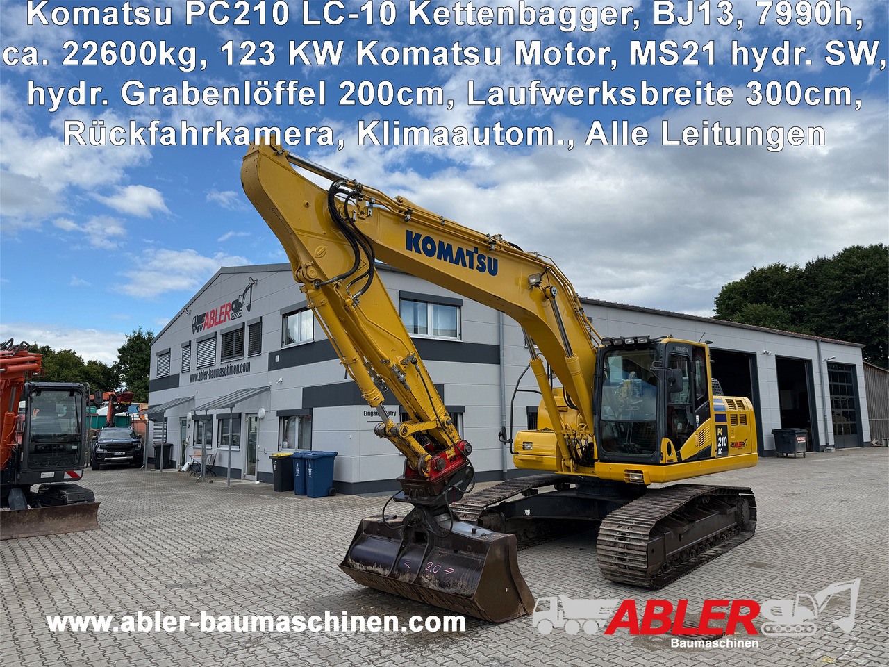 Komatsu PC210 LC-10 Kettenbagger MS21 Kamera - Excavator: Foto 1 Komatsu PC210 LC-10 Kettenbagger MS21 Kamera - Excavator: Foto 1
