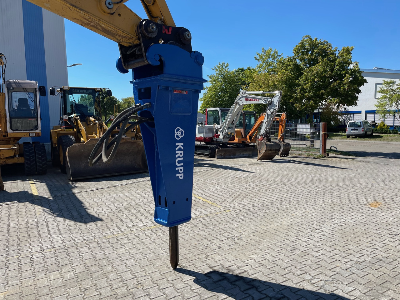 Krupp HM720V Baggerhammer 15-25t - Ciocan hidraulic pentru Utilaje constructii: Foto 5 Krupp HM720V Baggerhammer 15-25t - Ciocan hidraulic pentru Utilaje constructii: Foto 5