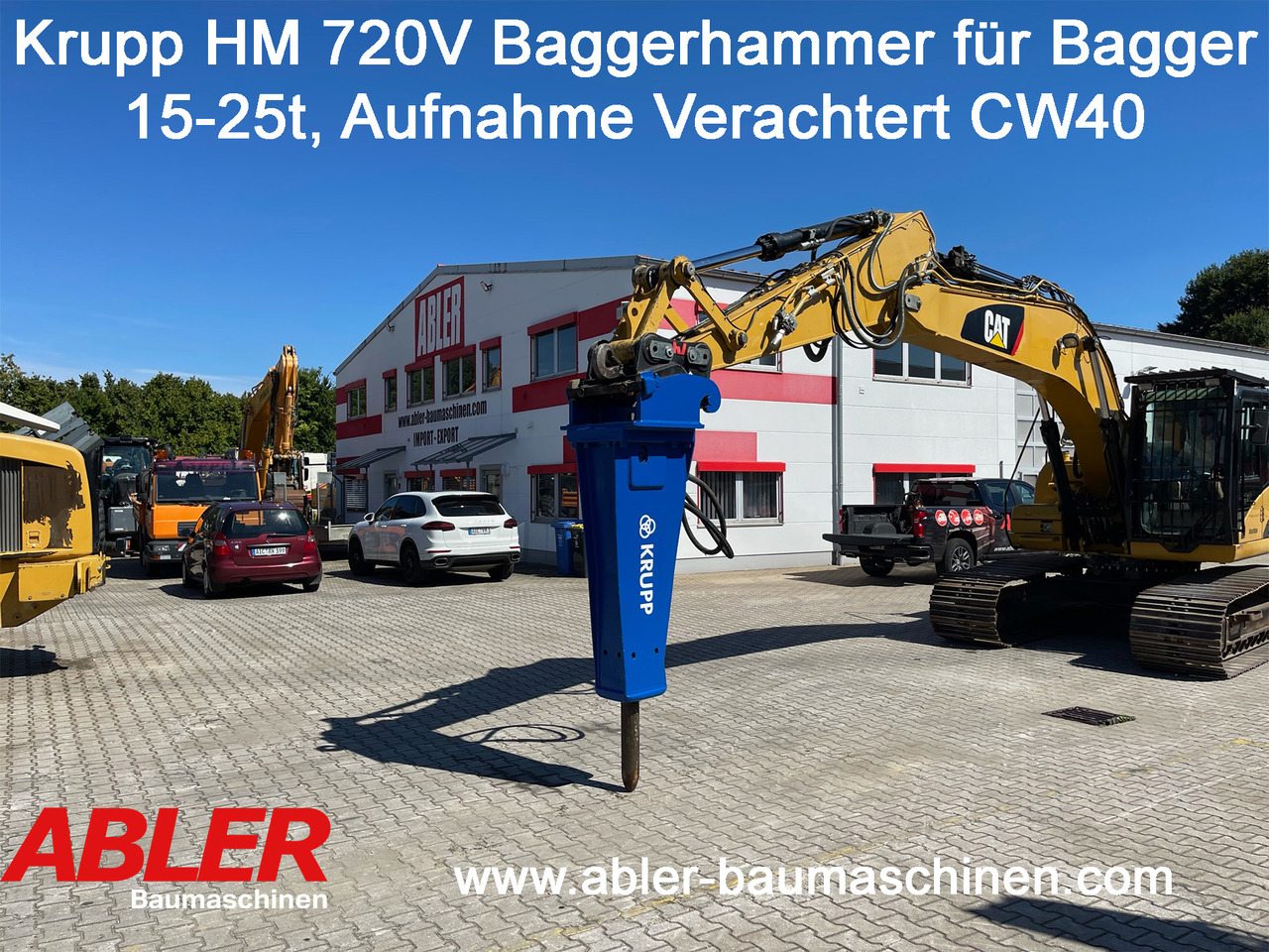 Krupp HM720V Baggerhammer 15-25t - Ciocan hidraulic pentru Utilaje constructii: Foto 1 Krupp HM720V Baggerhammer 15-25t - Ciocan hidraulic pentru Utilaje constructii: Foto 1
