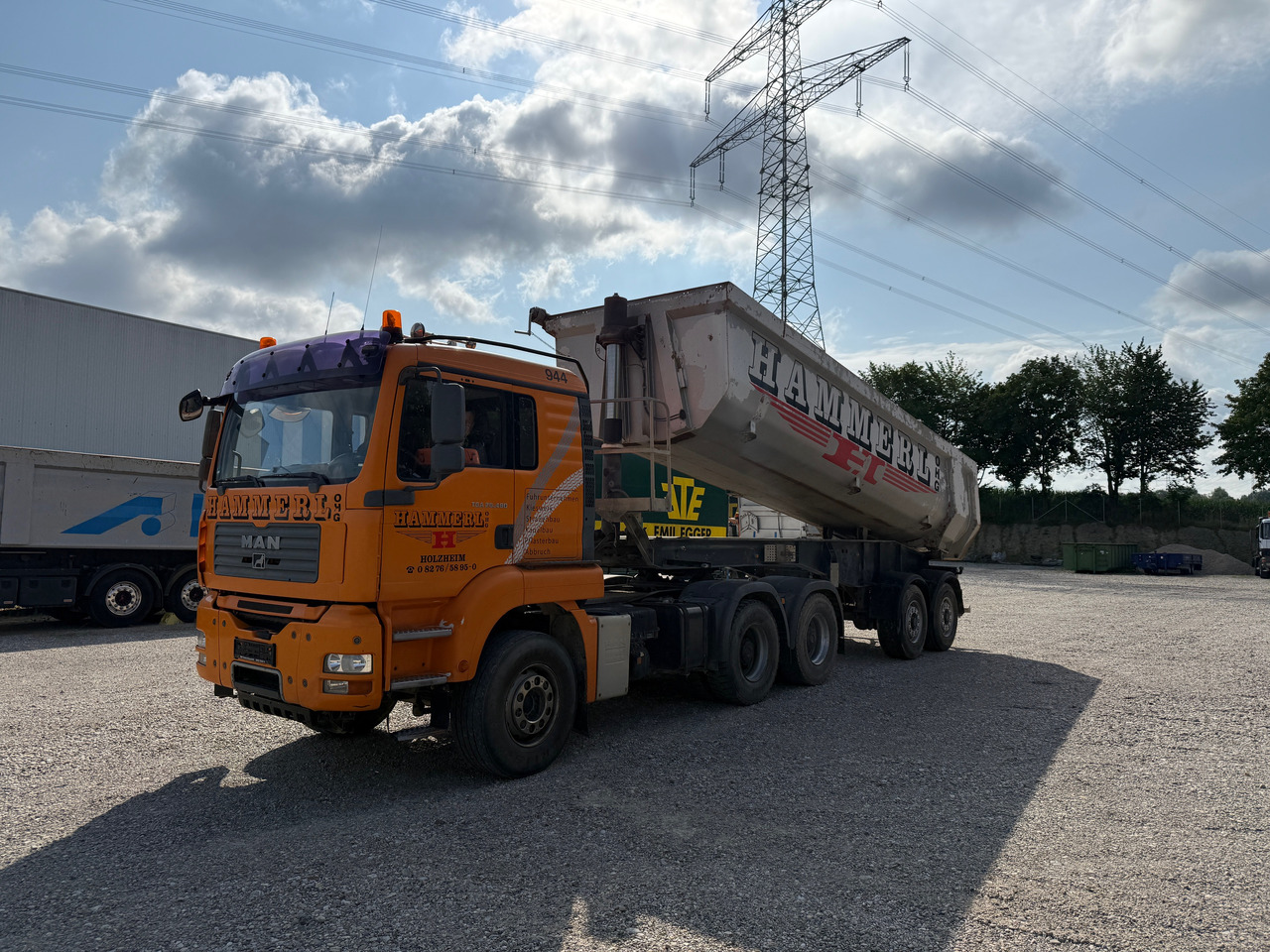 MAN TGA 26.480 6x4 SZM mit Kippauflieger - Camion basculantă: Foto 2 MAN TGA 26.480 6x4 SZM mit Kippauflieger - Camion basculantă: Foto 2