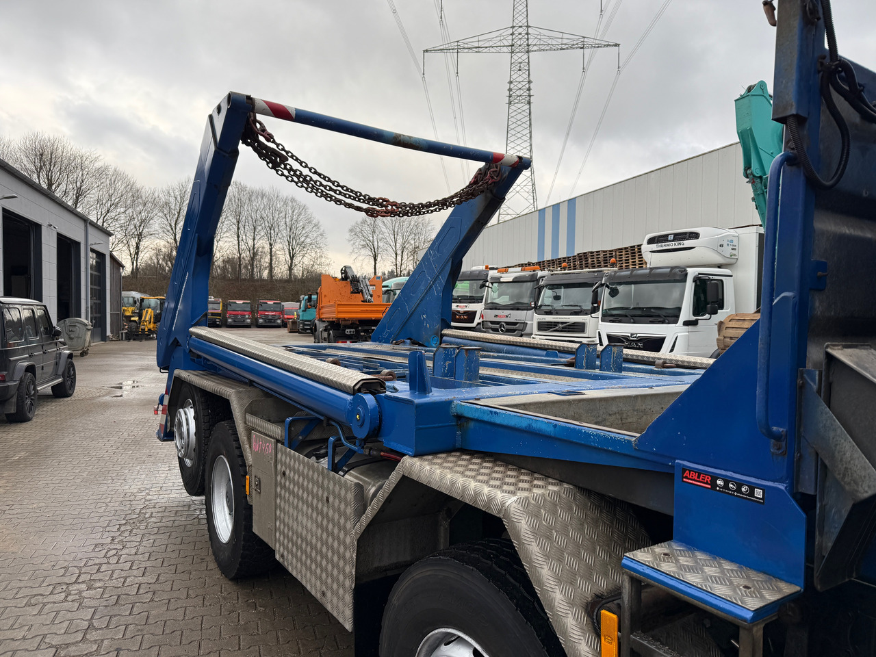 Camion container de gunoi Mercedes-Benz 3243 Actros MP1 4-Achs Absetzkipper: Foto 16