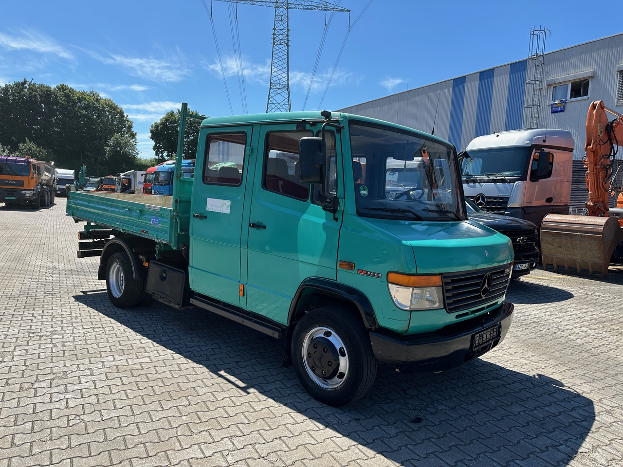 Mercedes-Benz 814 D Vario DOKA 3-Seiten-Kipper Meiller - Camion basculantă: Foto 4 Mercedes-Benz 814 D Vario DOKA 3-Seiten-Kipper Meiller - Camion basculantă: Foto 4