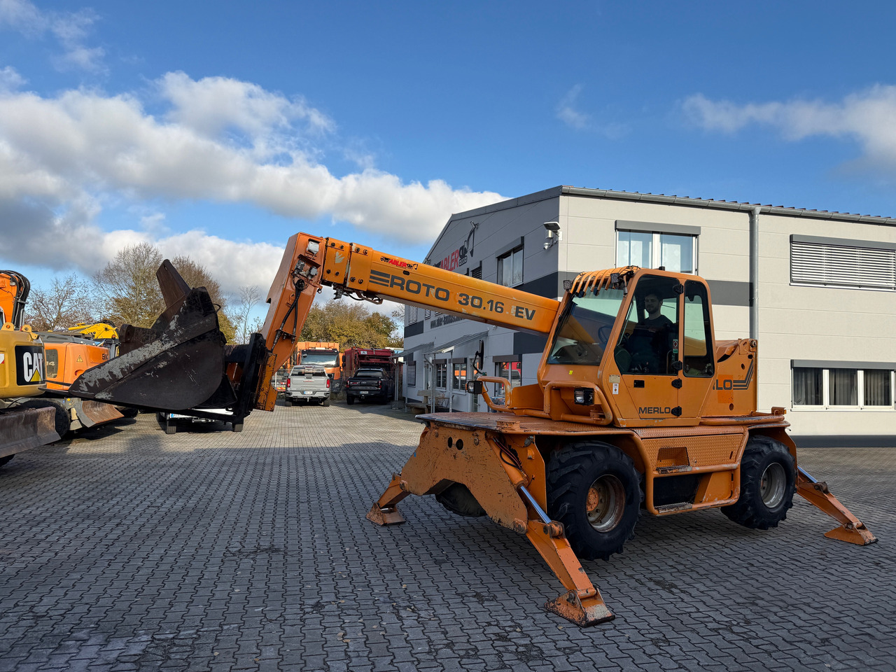 Merlo Roto 30.16 EV Teleskoplader 16m Arbeitskorb - Încărcător frontal pe pneuri: Foto 2 Merlo Roto 30.16 EV Teleskoplader 16m Arbeitskorb - Încărcător frontal pe pneuri: Foto 2