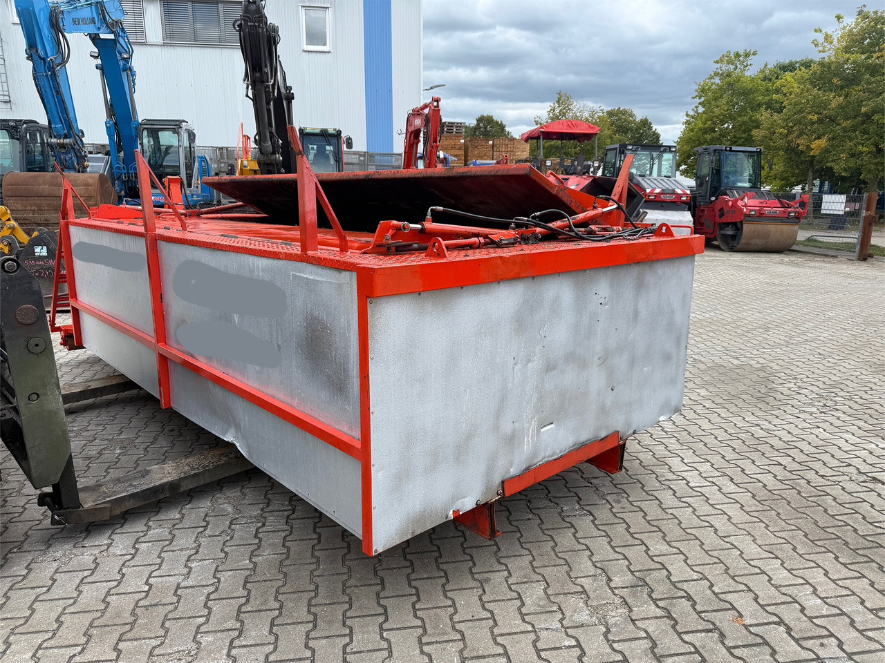 Graber ISOGRA Asphalt Thermo Container - Suprastructură interschimbabilă/ Container, Maşină de asfaltat: Foto 5 Graber ISOGRA Asphalt Thermo Container - Suprastructură interschimbabilă/ Container, Maşină de asfaltat: Foto 5