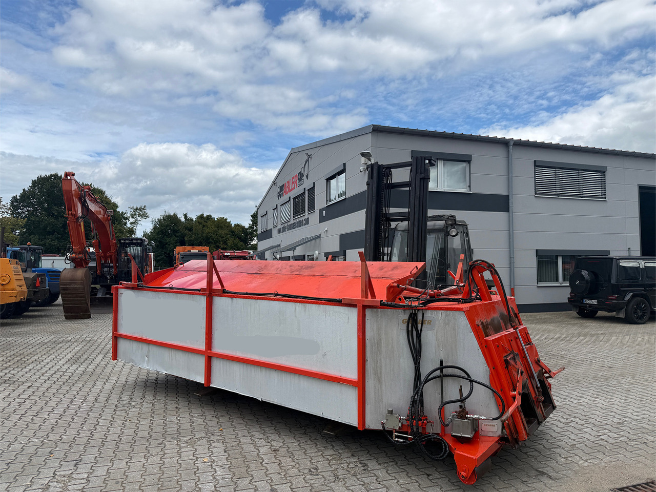 Graber ISOGRA Asphalt Thermo Container - Suprastructură interschimbabilă/ Container, Maşină de asfaltat: Foto 3 Graber ISOGRA Asphalt Thermo Container - Suprastructură interschimbabilă/ Container, Maşină de asfaltat: Foto 3