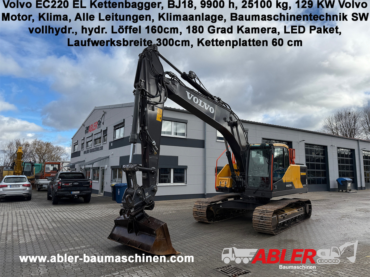Volvo EC220 EL Kettenbagger Klima 180 Grad LED TOP! - Excavator pe şenile: Foto 1 Volvo EC220 EL Kettenbagger Klima 180 Grad LED TOP! - Excavator pe şenile: Foto 1
