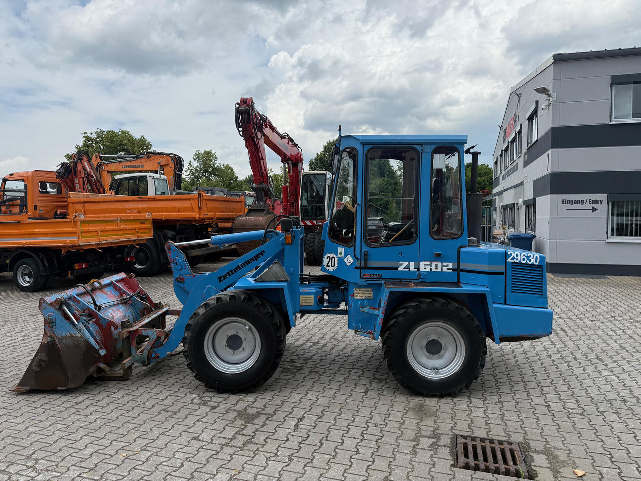 Zettelmeyer ZL502C Radlader Gabel+Klappschaufel+SW - Încărcător frontal pe pneuri: Foto 3 Zettelmeyer ZL502C Radlader Gabel+Klappschaufel+SW - Încărcător frontal pe pneuri: Foto 3