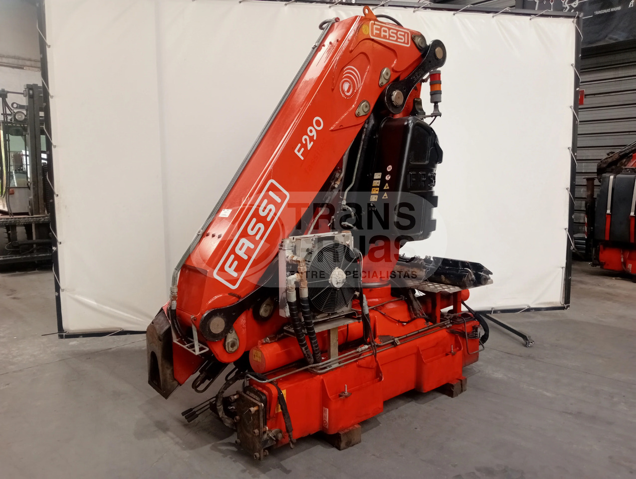 Grúa Fassi F290A.24 - Macara montată pentru Camion: Foto 1 Grúa Fassi F290A.24 - Macara montată pentru Camion: Foto 1